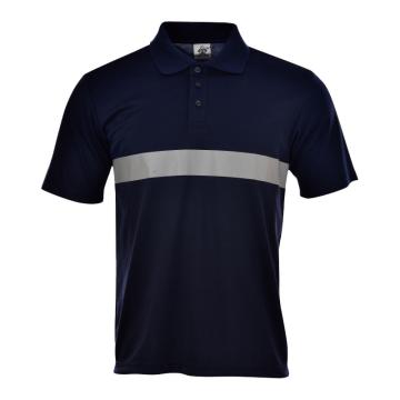 安大叔 夏季警视休闲T恤，JJ-E847-XL 深蓝色 售卖规格：1件