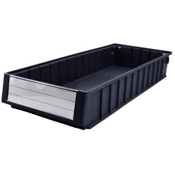 Raxwell 防静电零件盒,TK6209-ESD,尺寸(mm):600×235×90,黑色，RHSS4111 售卖规格：1个