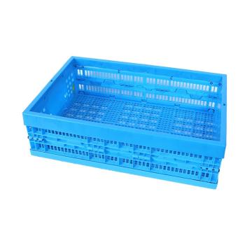 Raxwell 无盖折叠筐，尺寸(mm)，外：600×400×170，内：560×360×160，蓝色
