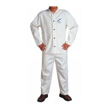 威特仕 火狐狸白色上身焊服套装，33-6930+33-9900-3XL 售卖规格：1套