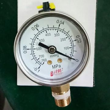 津腾 隔膜真空泵GM-0.33A，配套的原厂压力表