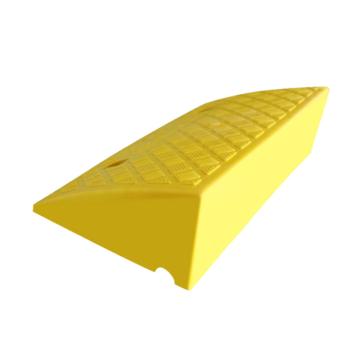 嘉辽 路斜坡垫门槛垫，高13.2cm，黄色，JT3116 售卖规格：1个