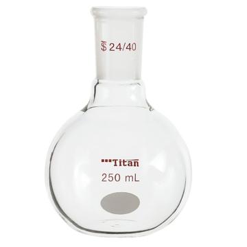 泰坦 平底烧瓶，磨口：24/40，250ml 特优级，TF124250 售卖规格：1个