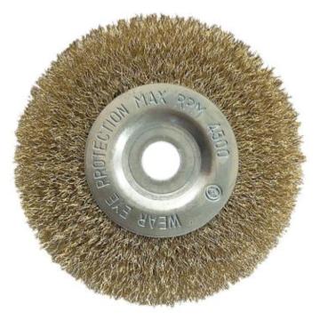 库兰/KULLEN 平行钢丝轮，镀铜钢丝，100mm×16mm,丝径0.3mm 售卖规格：2个/盒