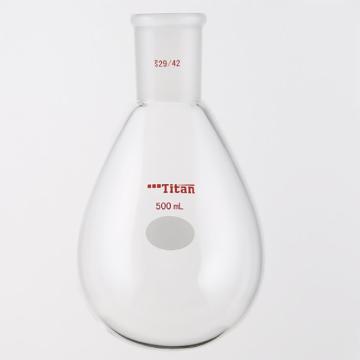 泰坦 厚壁茄型瓶，高强度，磨口：29/42，500ml 特优级，TF318500 售卖规格：1个
