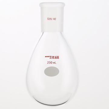 泰坦 厚壁茄型瓶，高强度，磨口：29/42，250ml 特优级，TF318250 售卖规格：1个