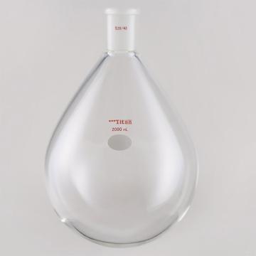 泰坦 厚壁茄型瓶，高强度，磨口：29/42，2000ml 特优级，TF31292L 售卖规格：1个