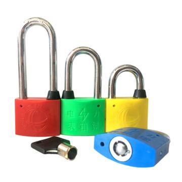 罕码 电力表箱塑钢挂锁，HMLK3046 宽度30mm 高度40mm 绿色（10只装） 售卖规格：10只/包