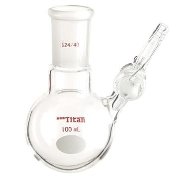 泰坦 反应瓶，玻璃节门，24/40，100ml 特优级，TF534100 售卖规格：1个