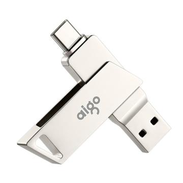 爱国者/aigo TYPE-C手机U盘，USB3.2 U350-32GB 双接口优盘 USB3.2高速读写大容量 售卖规格：1个