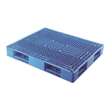 威佳 网格双面托盘,尺寸:1400×1200×150mm,动载:1.5t,静载:6.0t,货架载:0.5t,蓝色，WGSP1412ND,含8根钢管 售卖规格：1个
