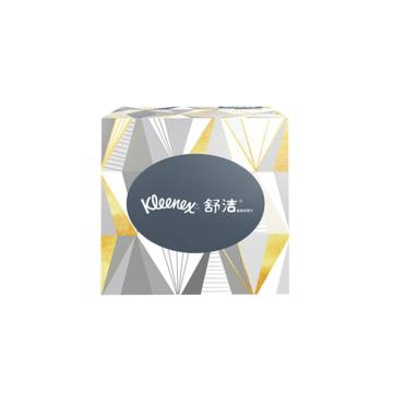 舒洁/Kleenex 舒洁® 双层80张盒装面巾纸，0238 售卖规格：60盒/箱