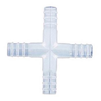 Lab Companion 油管接头（十字型）,外径：12.7mm，形状：十字型，PP材质，00CJA0009063 售卖规格：1个