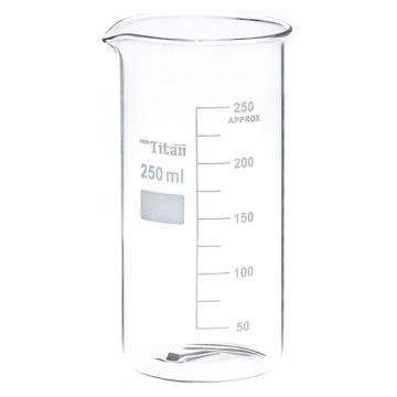 泰坦 高型烧杯 250ml，1盒（6只/盒）TY1-0125 售卖规格：1盒