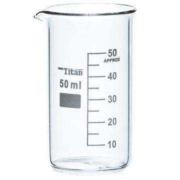泰坦 高型烧杯 50ml，1盒（6只/盒）TY1-0122 售卖规格：1盒