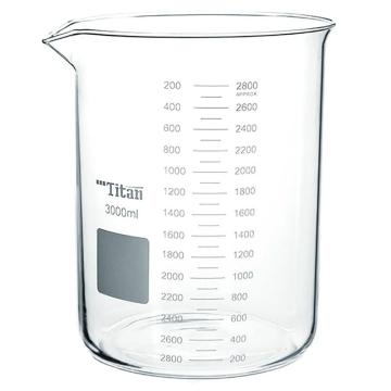 泰坦 厚壁烧杯 特优级 3000ml，1盒（1个/盒）TYBL-0013 售卖规格：1盒