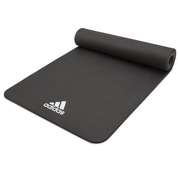阿迪达斯/adidas 瑜伽垫，ADYG-10100BK 8MM加厚瑜伽垫EVA材质男女健身垫 黑色 售卖规格：1条