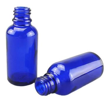 泰坦 高档玻璃试剂瓶，蓝色，GL18螺口，30ml，口内径×直径×高度11×32×8cm，1组（40只/组），TYBL-GDP-G026 售卖规格：1组