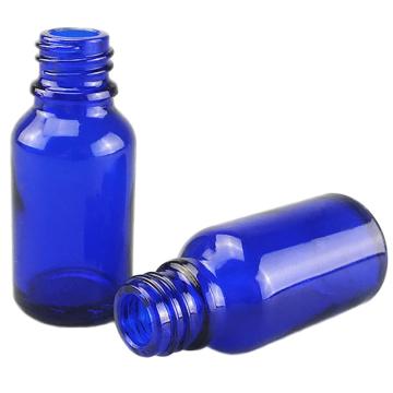 泰坦 高档玻璃试剂瓶，蓝色，GL18螺口，15ml，口内径×直径×高度11×28×65mm，1组（40只/组），TYBL-GDP-G024 售卖规格：1组