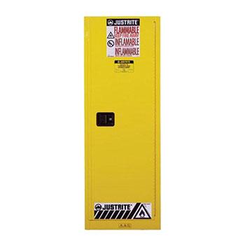 杰斯瑞特/JUSTRITE 黄色易燃液体存储柜，8922201 FM认证 22加仑/83升 单门/自动 售卖规格：1台