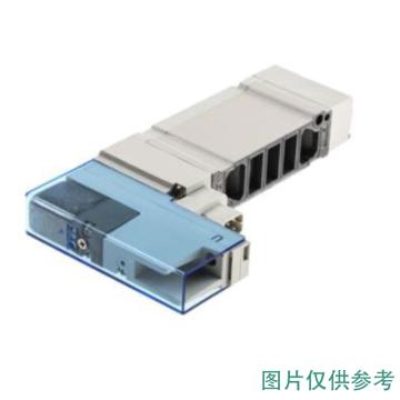 SMC 5通电磁阀，SY5401-5U1 插入式,底板配管型,阀形式 售卖规格：1个