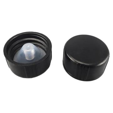 泰坦 通用瓶盖，黑色，混合树脂盖+V形LDPE本色内塞，GL32螺口，D×H:36×13.5mm，1包（40个），TYBL-PG-EC010 售卖规格：1包