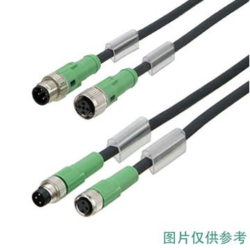 SMC 插头带中继电缆，PCA-1557772 售卖规格：1个