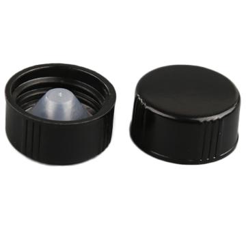 泰坦 通用瓶盖，黑色，混合树脂盖+V形LDPE本色内塞，GL22螺口，D×H:25.5×12.5mm，1包（40个），TYBL-PG-EC002 售卖规格：1包