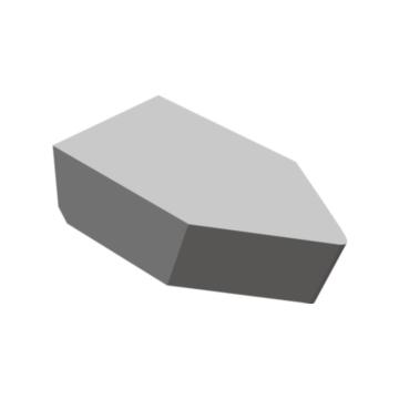 株洲钻石 硬质合金焊接刀片，C125 YG8 售卖规格：20片/盒