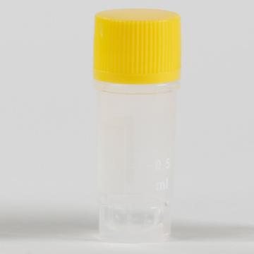 Cryomax 冻存管，0.5ml、黄色、外旋、辐射灭菌，ECT-050-Y 售卖规格：500支/盒