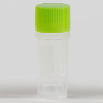 Cryomax 冻存管，0.5ml、绿色、外旋、辐射灭菌，ECT-050-G 售卖规格：500支/盒