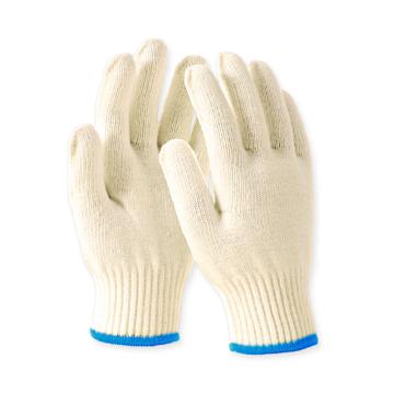 Raxwell 600g棉纱手套，RW2102 本白，10针，1副，（12的倍数起订，12副/袋，50袋/蛇皮袋包装） 售卖规格：1副