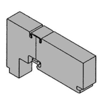 SMC 盖板组件，VVQ1000-10A-1 售卖规格：1个