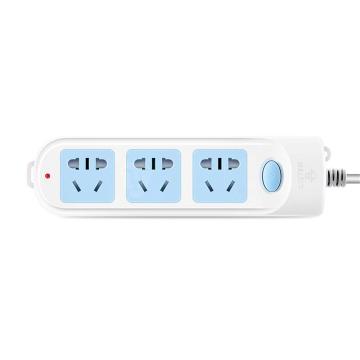 公牛 接线板，GN-606A 1.8米线 总控开关(新国标)，基础系列，3位 售卖规格：1个