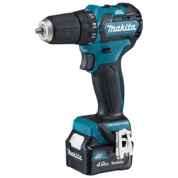 牧田/makita 充电式无刷起子电钻，DF332DZ ，12V，夹持10mm，硬扭软扭35/21Nm 售卖规格：1台