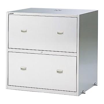 亚速旺/Asone 加固型不锈钢药品柜，3-4462-26 SUS430制 售卖规格：1个