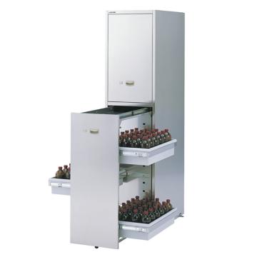 亚速旺/Asone 加固型不锈钢药品柜，3-4462-24 SUS430制 售卖规格：1个