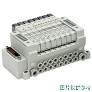 SMC 底板配管型电磁阀，VQ2100-51 5通先导式电磁阀,底板配管型,插入式组件 售卖规格：1个