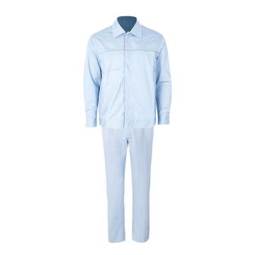 优普泰 酸碱化学品防护服，FH001-4XL 耐一般化学品腐蚀，浅蓝色（同款100套起订） 售卖规格：1套