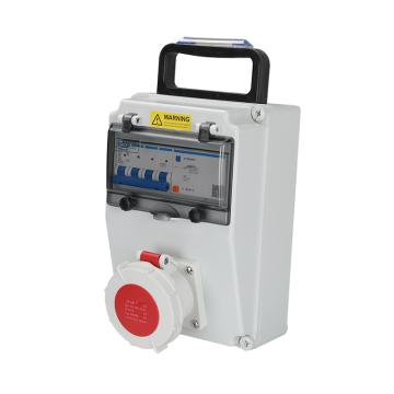 倍港 手提移动式防水工业插座配电箱，SIN1652 售卖规格：1台