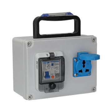 倍港 手提移动式防水工业插座配电箱，SIN1501 售卖规格：1台