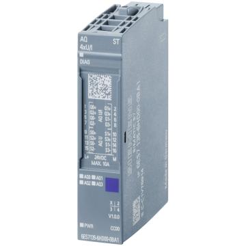 西门子/SIEMENS ET 200SP模拟式输出端模块，6ES7135-6HD00-0BA1 售卖规格：1个