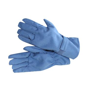 优普泰 12卡二级防电弧手套，阻燃，蓝色，SD003