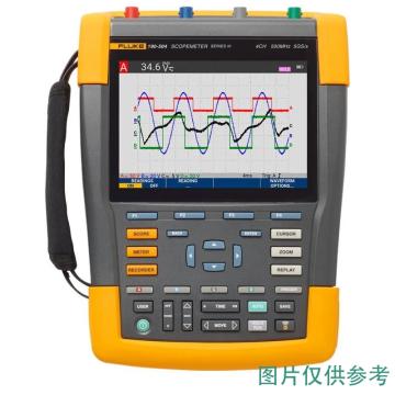 福禄克/FLUKE ScopeMeter彩色示波表，FLUKE-190-102-III 100 MHz2通道+DMM/外部输入 售卖规格：1台