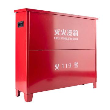 轰烈 灭火器箱,可放6kg干粉/2kg二氧化碳*4具，D4#，0.8mm厚 售卖规格：1箱