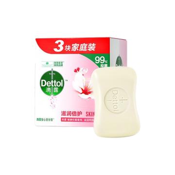 滴露/Dettol 健康香皂，3165020 滋润倍护115g×3 售卖规格：3个/盒