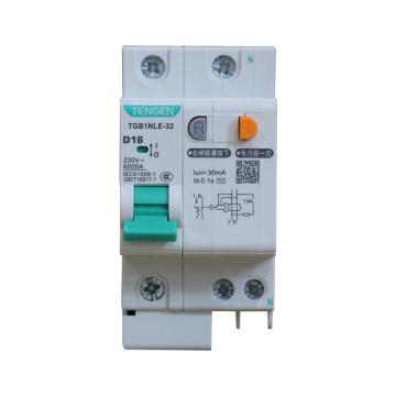 天正电气 微型剩余电流保护断路器，TGB1NLE-32 1P+N D16 30mA(祥云3.0) 售卖规格：1个