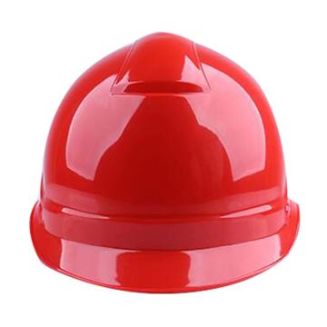 天意州 ABS安全帽，TYZ-AQM14 一字，红色，可印标 售卖规格：1顶