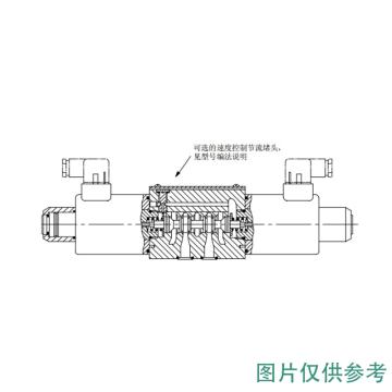 伊顿/EATON 电磁换向阀，DG4V-5-6CJ-M-U-H6-20 售卖规格：1个