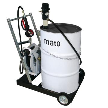 马头/MATO 移动式3气动油泵套装，3400880 用于200L油桶，带软管卷盘和DIGIMET E35-XY 售卖规格：1套
